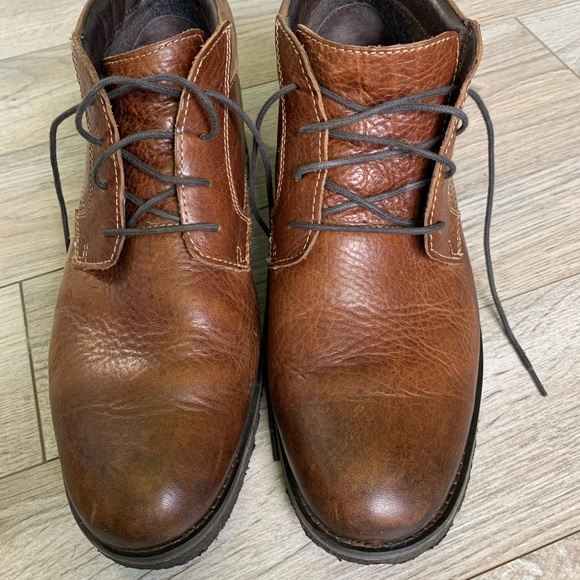 Rare Leather Johnston and Murphy Boots, size 9 1/2 - Picture 3 of 15